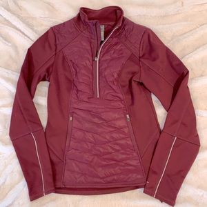 NWOT Champion Duo Dry 3/4 zip top